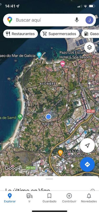 Apartamento Apartamento Samil Playa Vigo Exterior foto